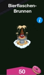 Bierflaschen Brunnen