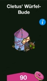 Cletus Wuerfel Bude