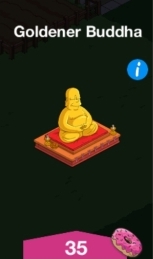 Goldener Buddha