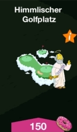 Himmlischer Golfplatz