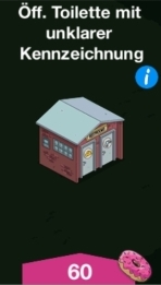 Oeffentliche Toilette mit unklarer Kennzeichnung