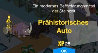 Praehistorisches Auto