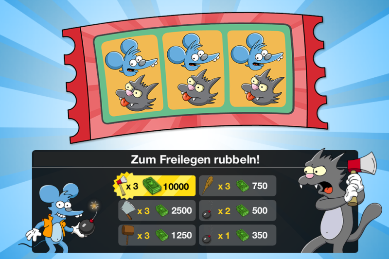 Rubellose vom Kwik-E-Markt