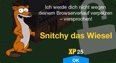 Snitchy das Wiesel