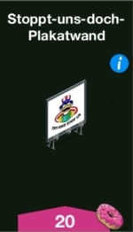 Stoppt uns doch Plakatwand