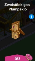 Zweistoeckiges Plumpsklo